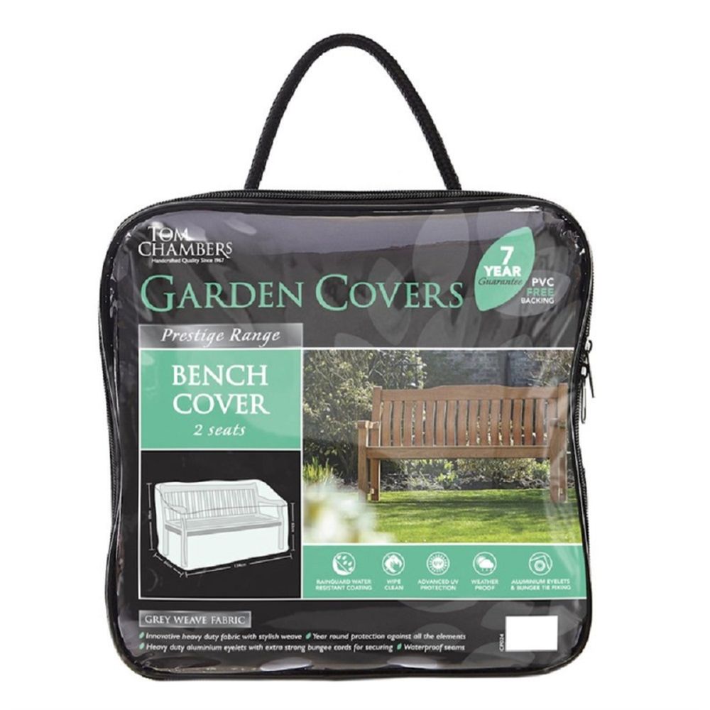 Bench Cover 2 Seat Grey