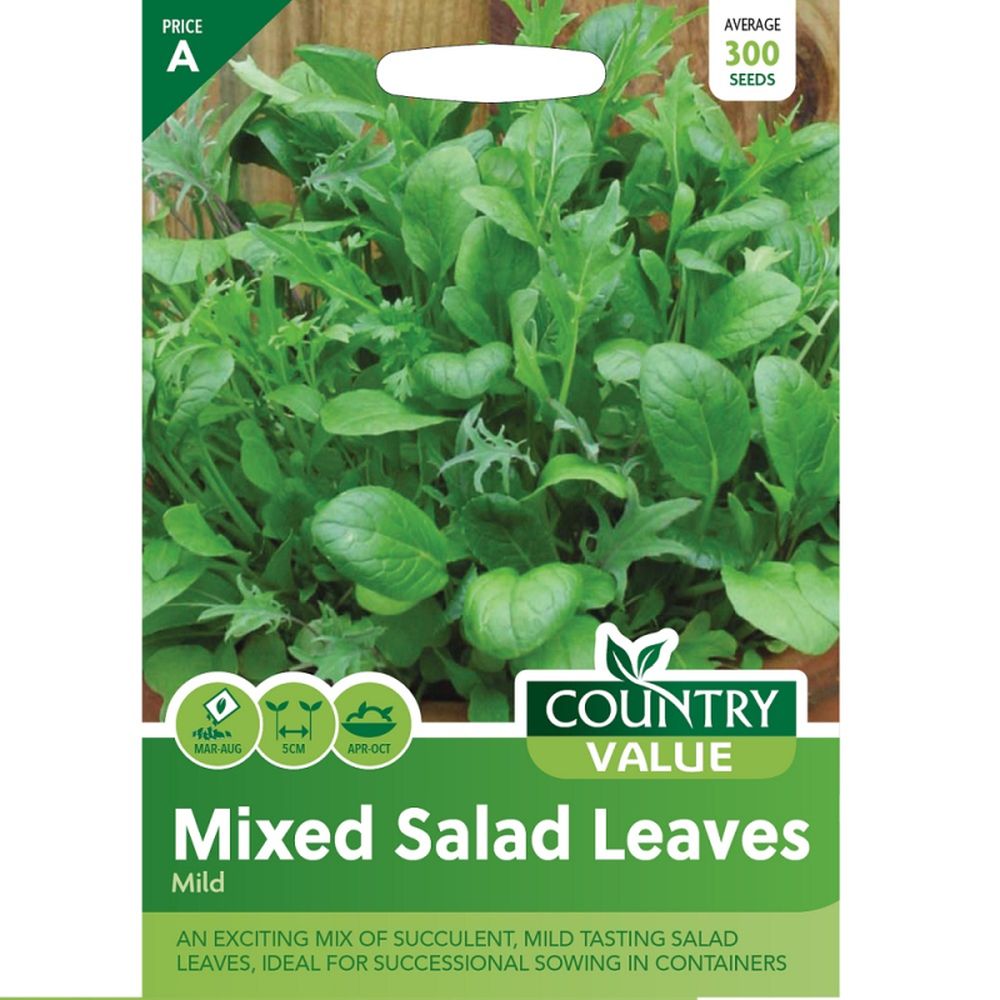 Mixed Salad Leaves Mild