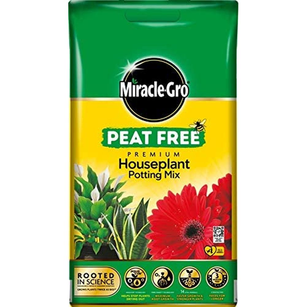 Miracle Gro Peat Free Houseplant 10ltr