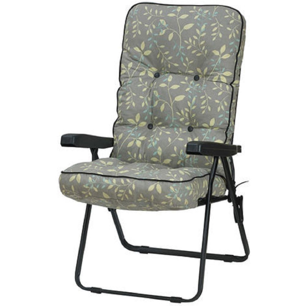 County Deluxe Reclining Chair Teal