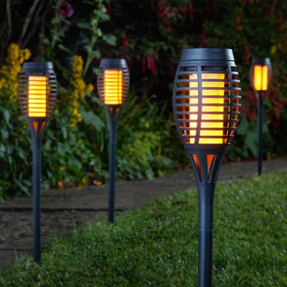 Party Flaming Torch Solar Set of 5