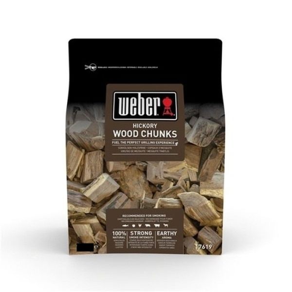 Weber Hickory Wood Chunks 0.7kg