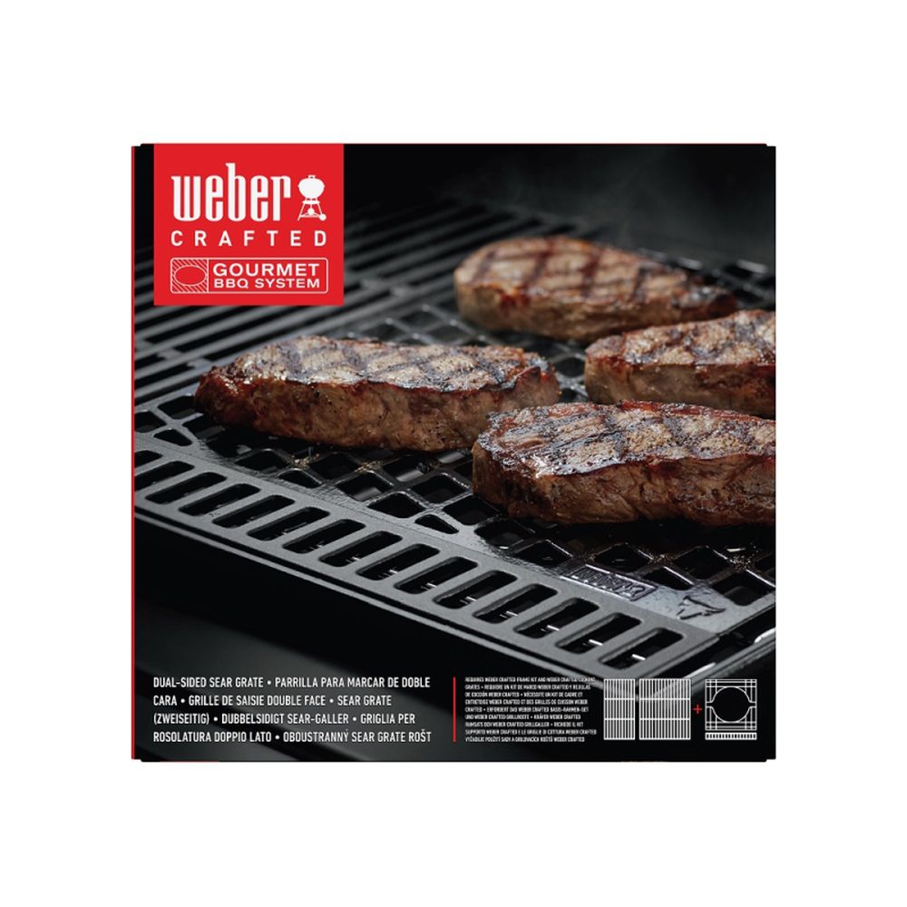 Weber Crafted Dual Sided Sear Grade