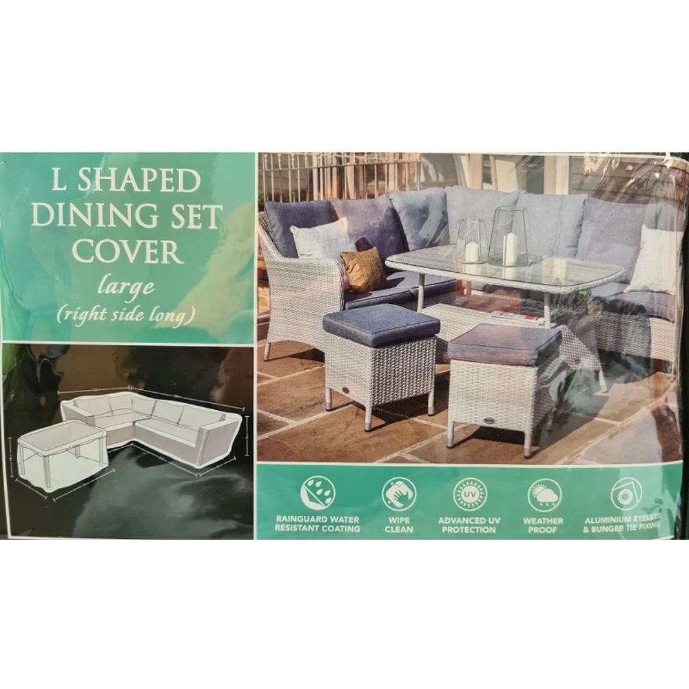 L-Shaped Dining Set Cover - RS Long
