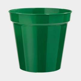 20cm Plastic Pot Green