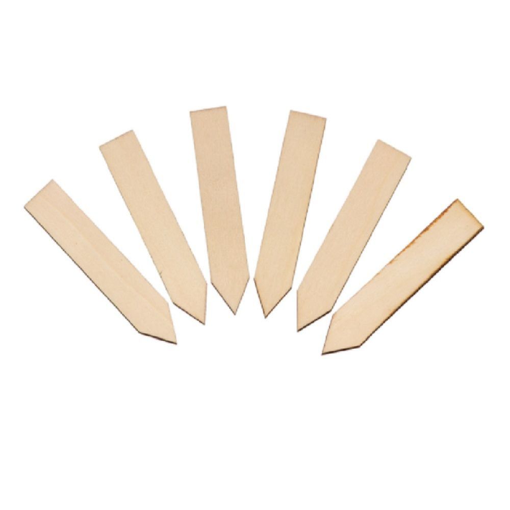 4" Wooden Plant Labels Pack of 25