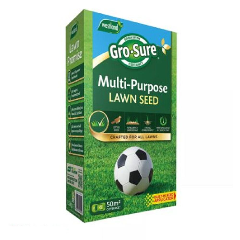 Gro-Sure Multi Purpose Lawn Seed 50sqm